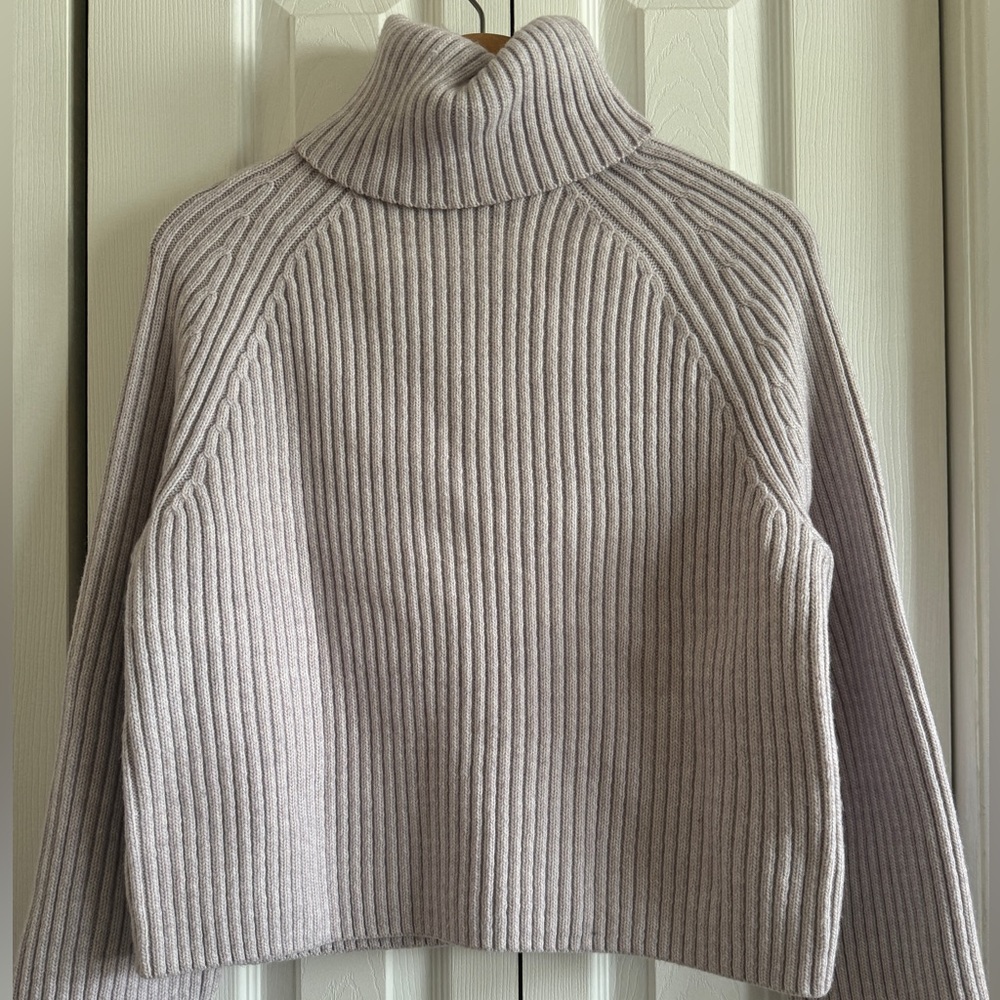 Light pink Turtleneck Sweater from h&m
